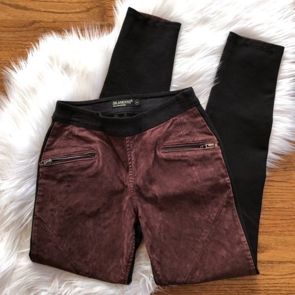 Suede leggings - Picture 3 of 12